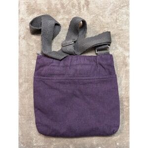 Thirty-One Everything Crossbody/ Shoulder Nylon Bag - Plum Passion